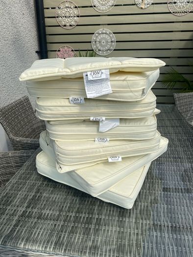 Table and six chairs