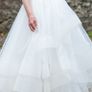 RRP 510 Communion dress ivory designer Teter Warm Image 2