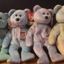Collection of Pastel Coloured Beanie Bears Image 2