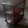 antique wooden trolley offers Image 3