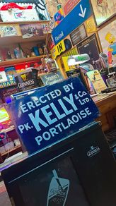 Kelly's Portlaoise enamel haybarn sign