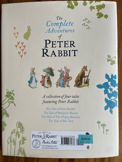The Complete Adventures of Peter Rabbit Beatrix Potter hardback book New