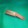 mini spirit level,pochet level brass antique old brass collectors piece Image 6