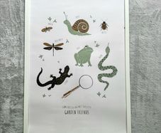 h&m large poster + ikea frame