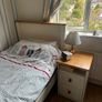 Single bed, desk and locker Image 2