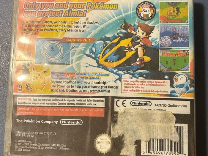 Pokemon Ranger: Shadows of Almia