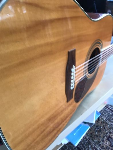 Vintage solid spruce top Acoustic guitar