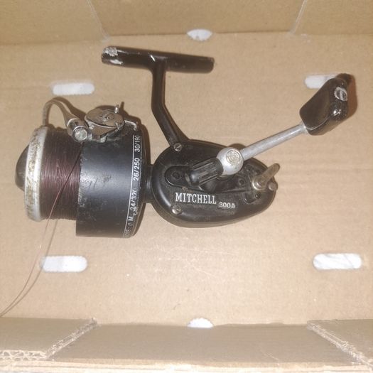 vintage Mitchell fishing reel