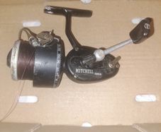 vintage Mitchell fishing reel