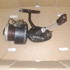 vintage Mitchell fishing reel