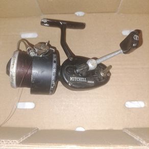 vintage Mitchell fishing reel