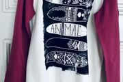 Girls Surfer (Animal Brand ) Long Sleeved Top