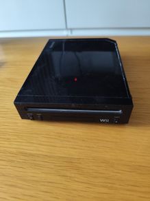 Black Nintendo Wii console only