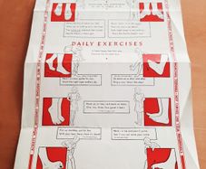 Dr Scholl children's chart 1960s