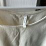Cream Crop Top UK12 Image 2