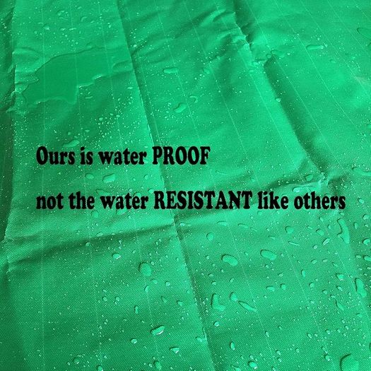 Tarpaulin Waterproof Heavy Duty 420g/m 100% Waterproof Tarps Multi-Purpose Cover for Kennels Chicken Coops Fishpond Hay Log Pile Roof Trailer Outdoor Furniture Ground Sheet 1.5 x 2M