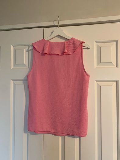 Dunnes Stores Pink Ruffle Top