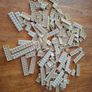 Selection of light tan Lego flat plates Image 2