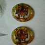 Jewellery making supplies, bracelet bar,Printed shell,Craft supplies Image 2