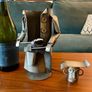 Barbeque Chef Quirky Metal Wine Bottle Holder Image 8