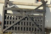 wooden gates
