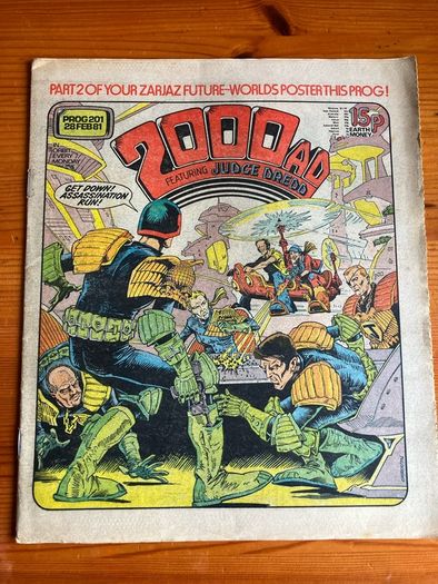 Comic: '2000AD' no. 201 (28/02/1981)