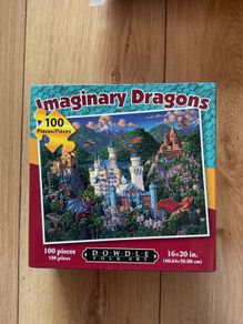 Imaginary Dragons Puzzle Brand New