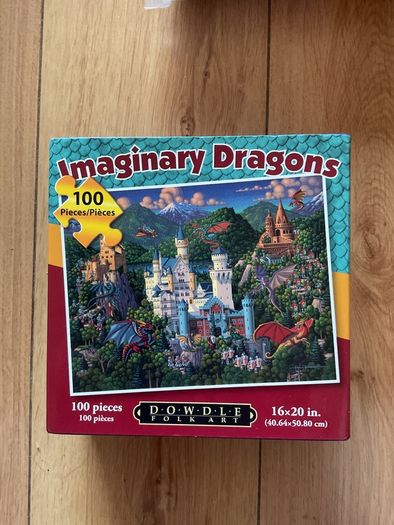 Imaginary Dragons Puzzle Brand New