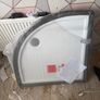 800 mm quadrant enclosure and tray Image 2