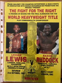Boxing programmes
