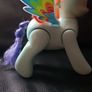 2013 My Little Pony Flip and Whirl Rainbow Dash Pony Pet MLP Works Good Sound Image 3