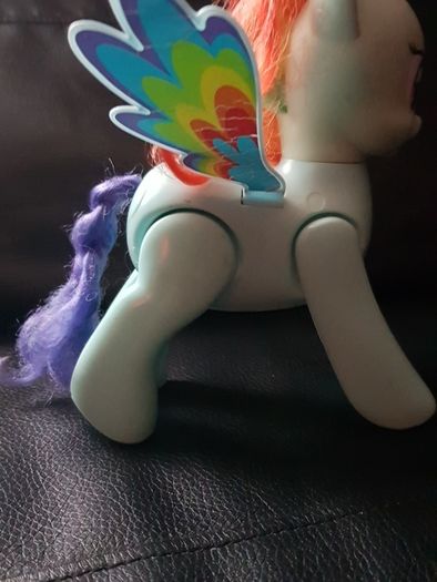 2013 My Little Pony Flip and Whirl Rainbow Dash Pony Pet MLP Works Good Sound