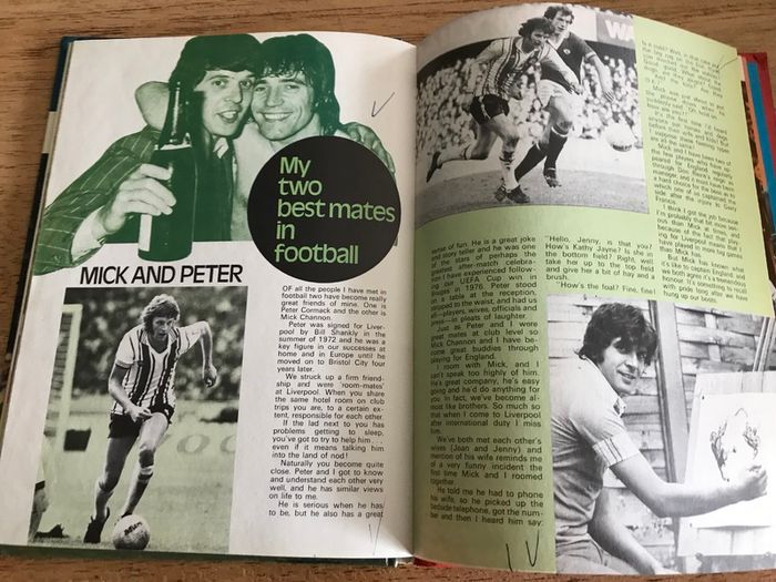 Vintage Kevin Keegan's Soccer Annual 1978+ Liverpool Annual 2013