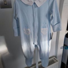 boys dunnes 0 to 3 month onesie nwt