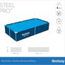 Steel Pro Pool Swimming Pool, Rectangle Above Ground Fast Set Pool, Childrens Detachable Pool (FREE POSTAGE) Image 4