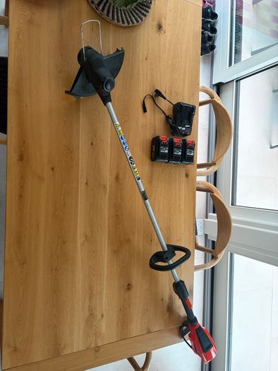 Echo Electric Lawnmower, Grass Trimmer + Batteries