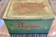 1950s vintage tin sweet box