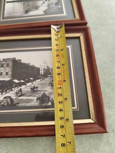 Set Of 2 Photo Of Old Limerick The Quays. Limerick.5297.w.l. And George St. Limerick.3287.ma