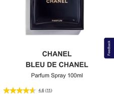 CHaNEL Bleu de Chanel 100ml parfum for him