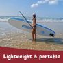 Paddle Board Paddle Boards for Adults Inflatable Stand-Up Paddleboards with SUP Accessories Including Backpack, Fin, Adjustable Paddle (FREE SHIPPING) Image 6