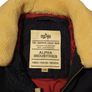 Alpha Industries Dark Blue Bomber Jacket Image 3