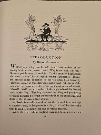 The Complete Angler.  By Isaak Walton. Illustrated By Arthur Rackham.  Large Volume 1963 Hardback With Dustjacket In Very Good Condition. See Photos For Same.