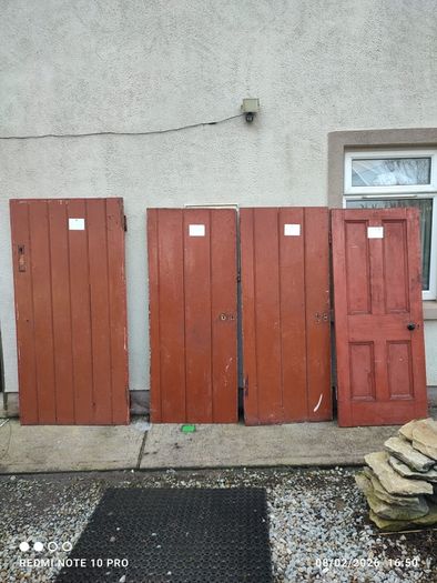 Antique pine doors