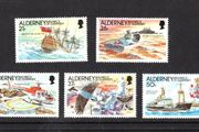 1991 Alderney Casquet Lighthouse Commemorative Stamp Mint Never Hinged (MNH)