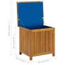 Garden Storage Box 60x50x106 cm Solid Acacia Wood Image 2