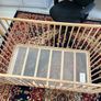 Wooden baby crib with good condition Clevamama cool gel mattress (barely used) + new mattress protector Image 3