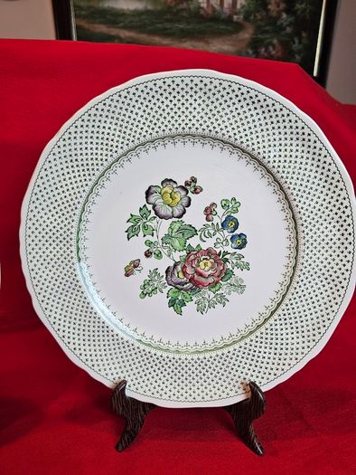 Vintage Masons Ironstone Paynsley Plates - England, 1950s-1970s