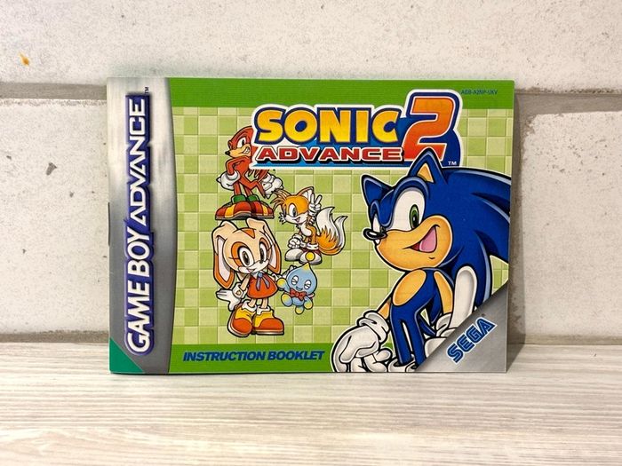 Sonic Advance 2 for Game Boy Advance Boxed & Minty