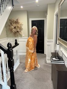 asos arrange disc dress