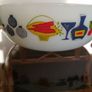 JAJ Pyrex Fiesta Mid Century Casserole Dish Image 2